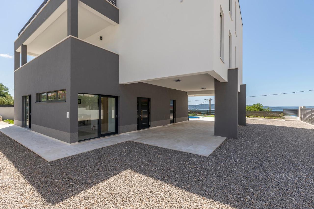 Luxury Villa La Nonna Ana - Heated Pool, Sea View, Near Split Kaštela المظهر الخارجي الصورة