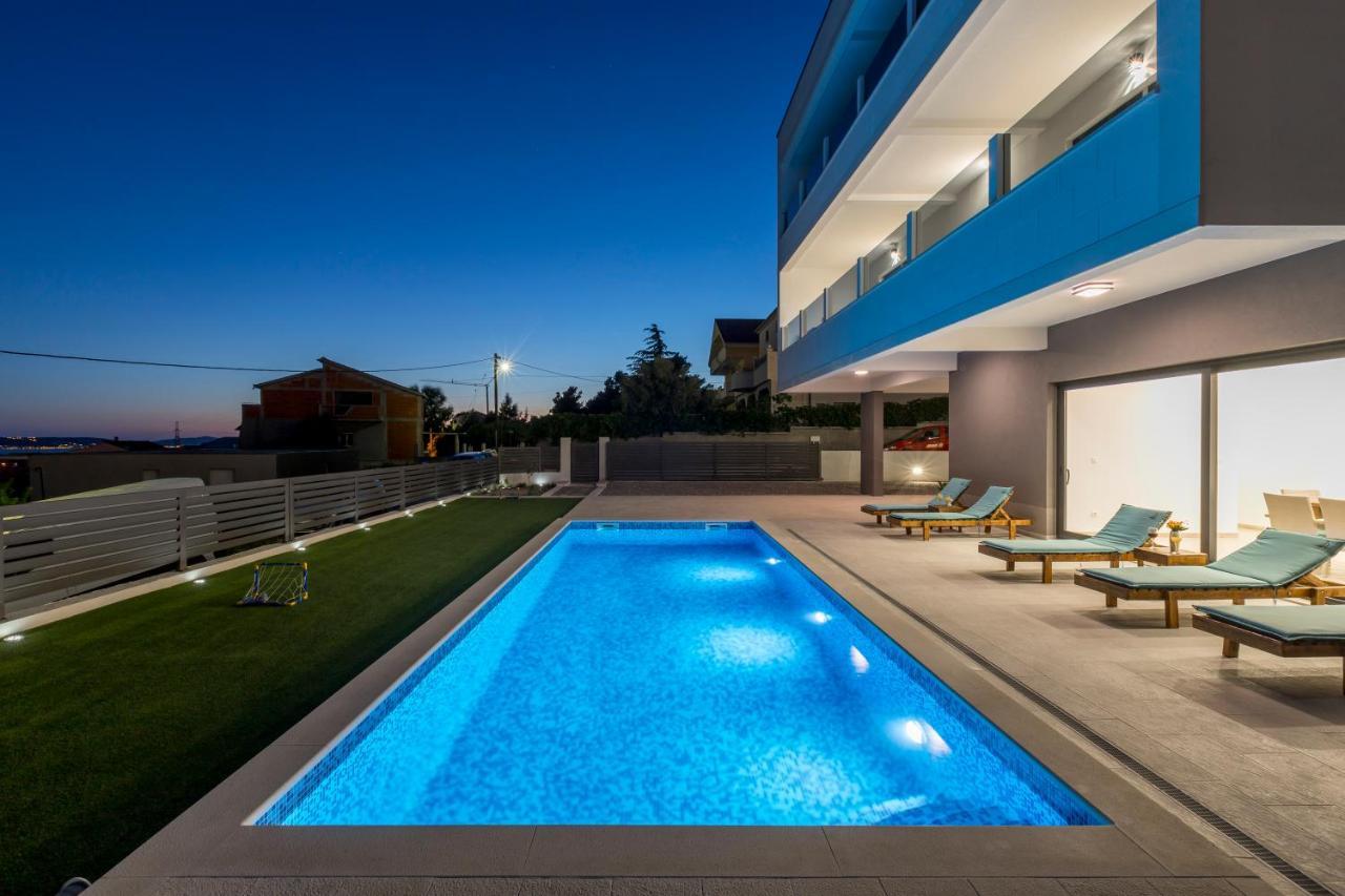 Luxury Villa La Nonna Ana - Heated Pool, Sea View, Near Split Kaštela المظهر الخارجي الصورة
