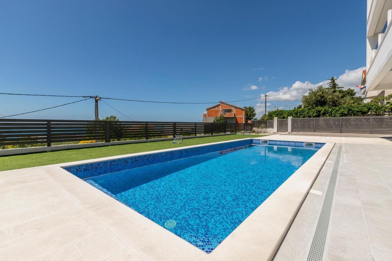 Luxury Villa La Nonna Ana - Heated Pool, Sea View, Near Split Kaštela المظهر الخارجي الصورة